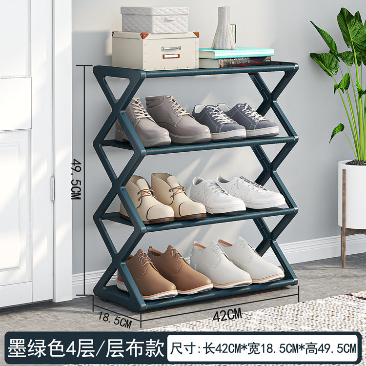 X-Type Multi-Functional Shoe Rack
