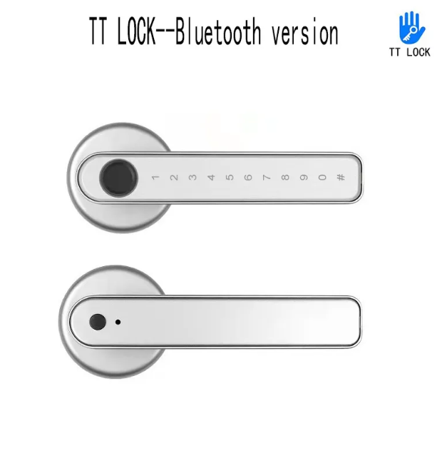 Graffiti Smart Fingerprint & Password Door Lock
