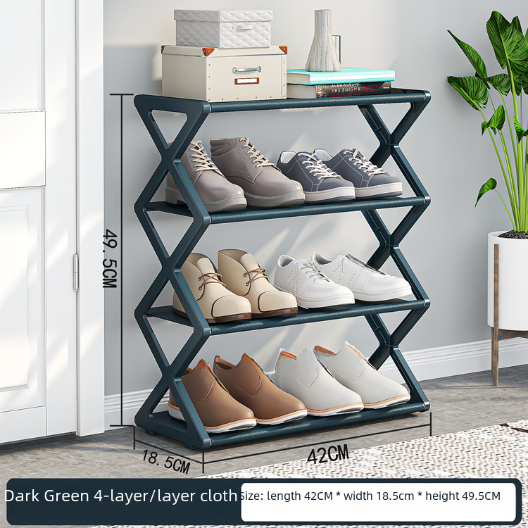 X-Type Multi-Functional Shoe Rack