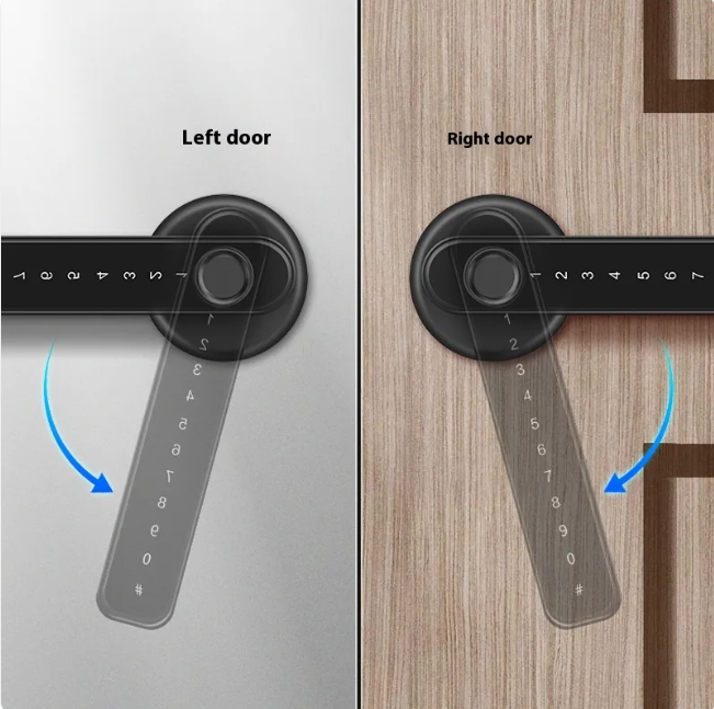 Graffiti Smart Fingerprint & Password Door Lock
