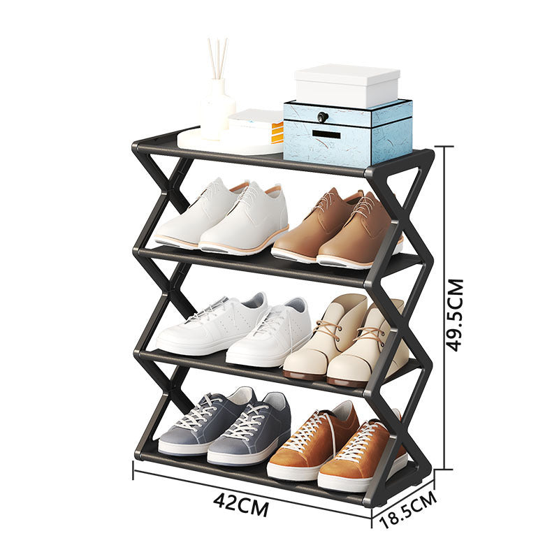 X-Type Multi-Functional Shoe Rack