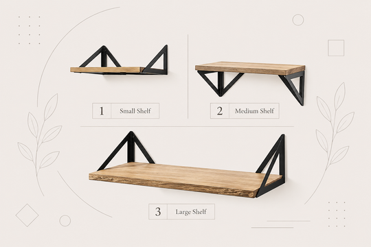 Wall Mounted Floating Shelf