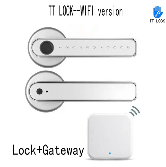 Graffiti Smart Fingerprint & Password Door Lock