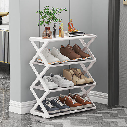 X-Type Multi-Functional Shoe Rack