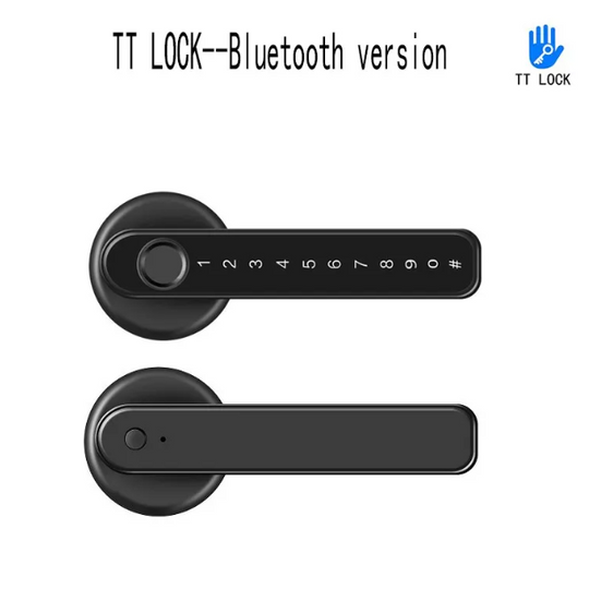 Graffiti Smart Fingerprint & Password Door Lock